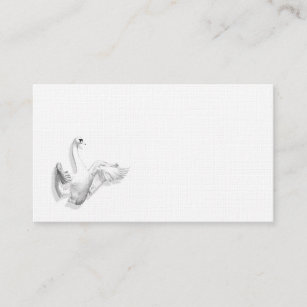 White Swan - business card