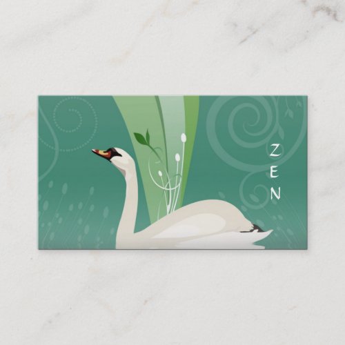 White Swan Business Card