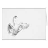 White Swan - card (Front Horizontal)