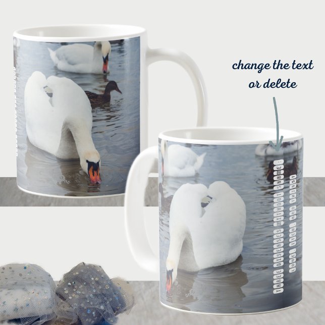 White Swan  Coffee Mug (Creator Uploaded)