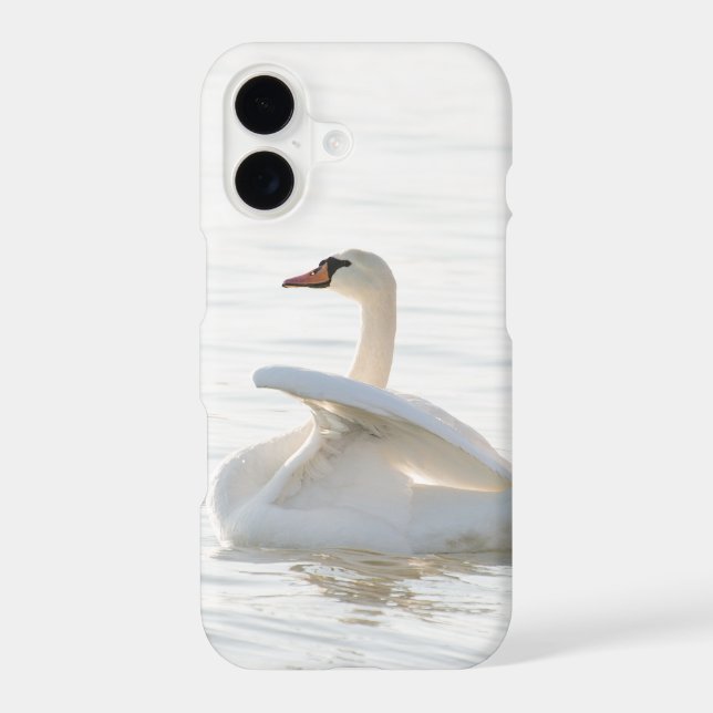 White swan Cygnus Case-Mate iPhone Case (Back)