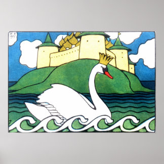 White Swan from the Tale of Tsar Saltan Poster