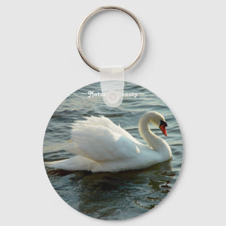 White Swan Key chain