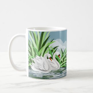 White Swan Mugs