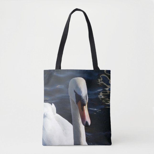 White Swan Tote Bag (Front)