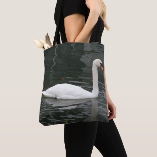 White Swan Tote Bag