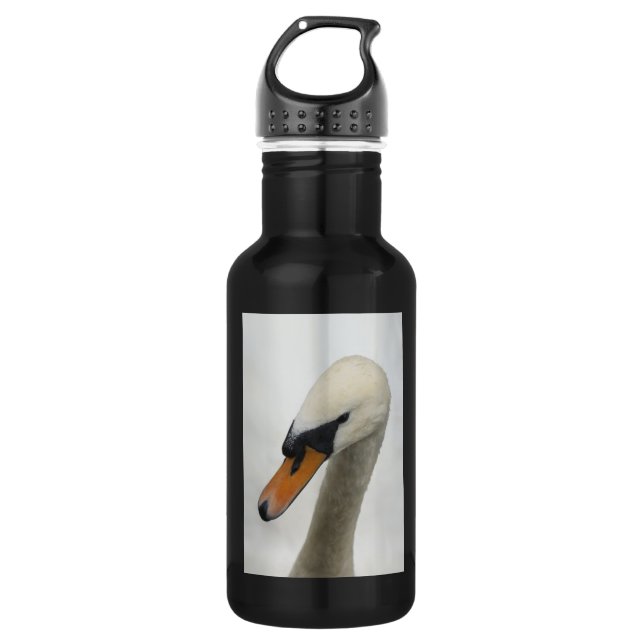 White Swan Water Bottle (Front)