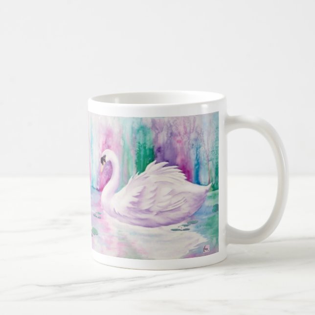 White Swans Coffee Mug (Right)