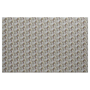 White Swans Fabric