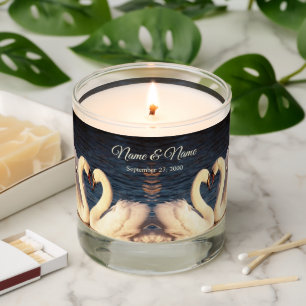 White Swans Scented Jar Candle