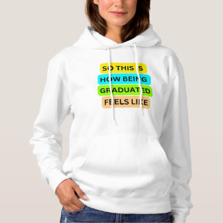 White sweater hoodie T-Shirt SO_THIS_IS_HOW_BEING_