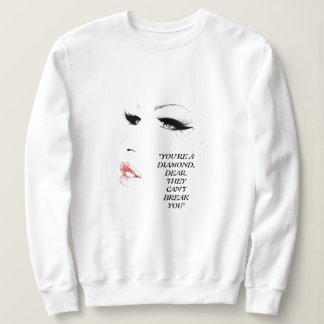WHITE SWEATSHIRT (WOMEN)