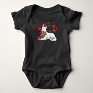 White Swiss Shepherd Gift Baby Bodysuit
