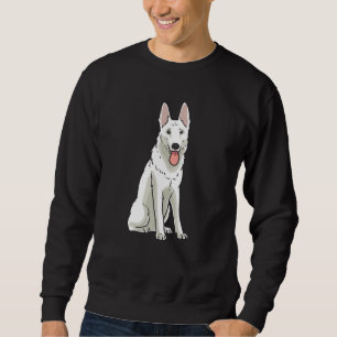 White Swiss Shepherd Sweatshirt