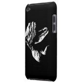 White T Rex Case-Mate iPod Touch Case (Back Left)