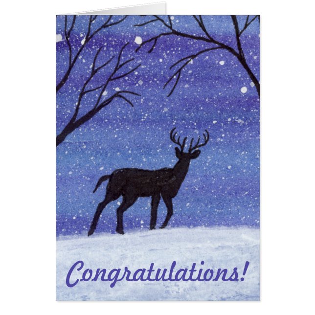 White Tail Buck Cards (Front)