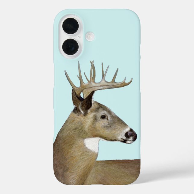 White Tail Buck Case-Mate iPhone Case (Back)
