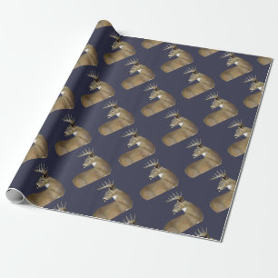 White Tail Buck Wrapping Paper