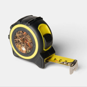 White Tail Deer Head Fall Energy Spirited on a Tape Measure