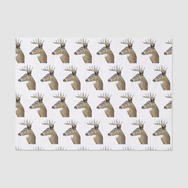 White Tail Deer Tissue Paper (Front)