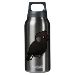 Birdorable White-tailed Black Cockatoo SIGG Thermo Bottle (0.5L)