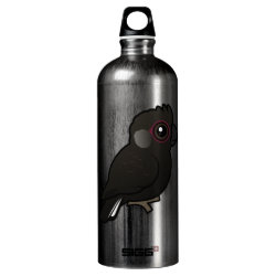 Birdorable White-tailed Black Cockatoo SIGG Traveller Water Bottle (0.6L)