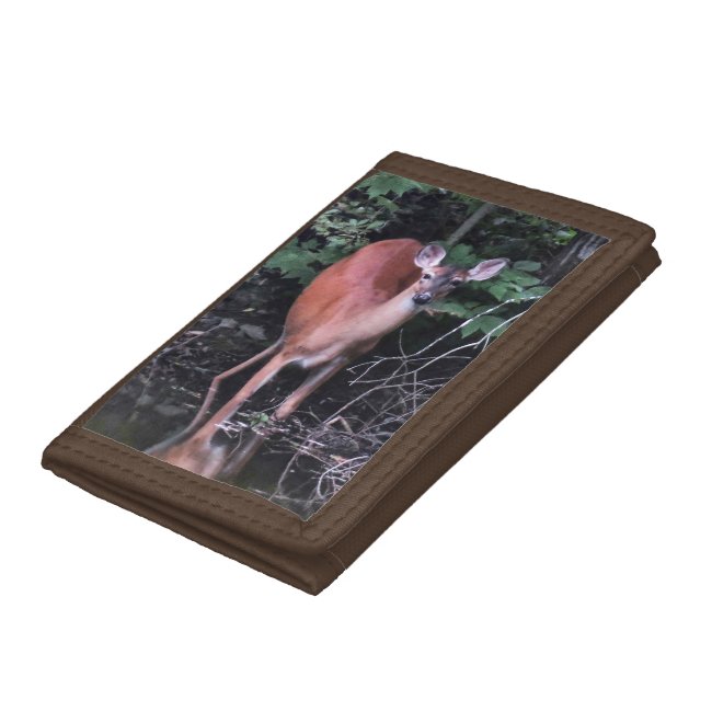 White Tailed Deer at Forest Pond Wallet