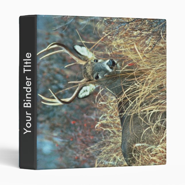 White-tailed Deer Binder (Front/Spine)
