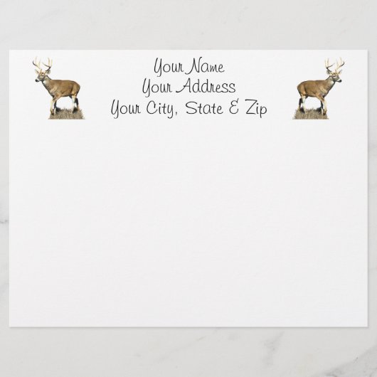 White Tailed Deer Buck (Front)