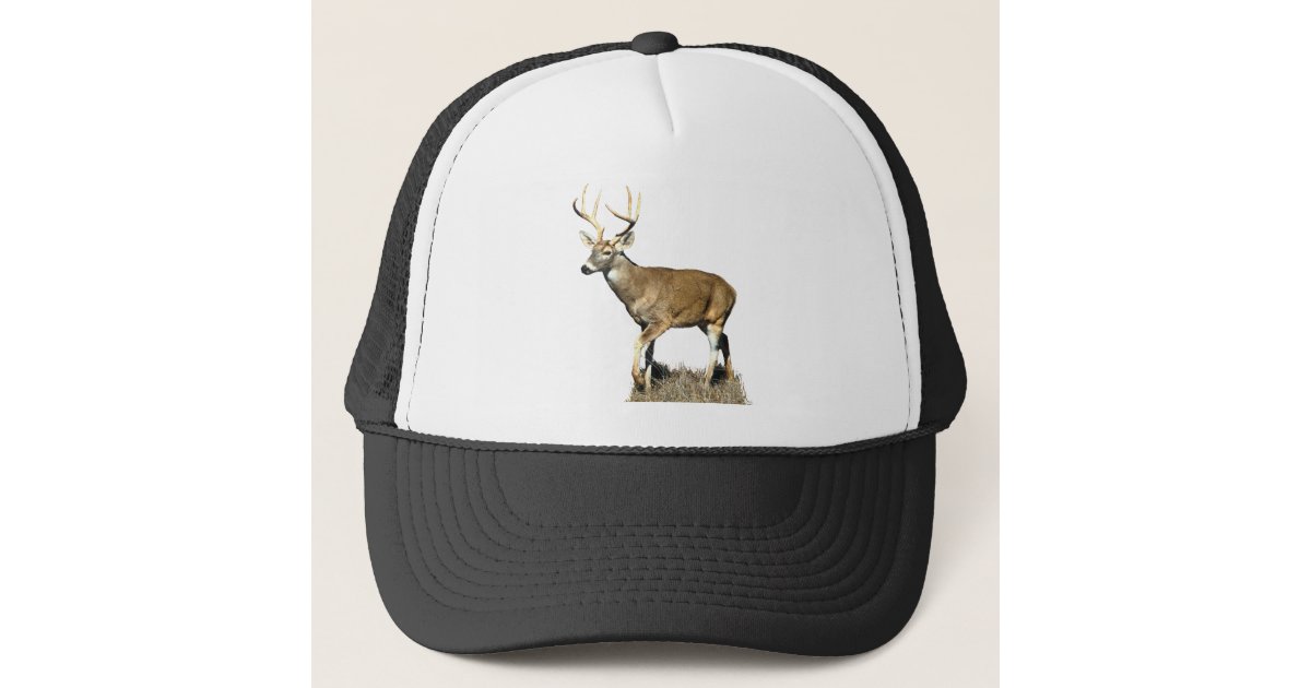 Deer Hunting Hats for Men, Whitetail Buck Dad Hat, Deer Hunter Hat