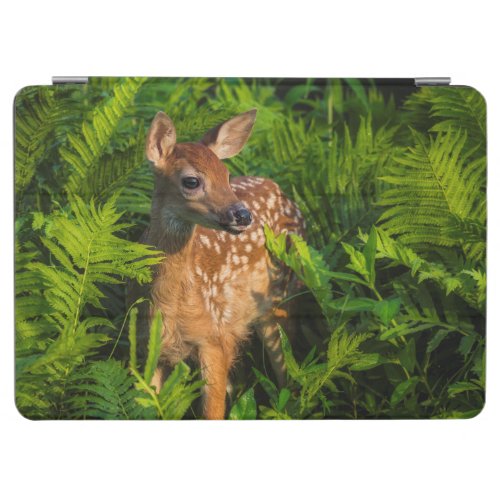White_tailed Deer Fawn  Minnesota iPad Air Cover