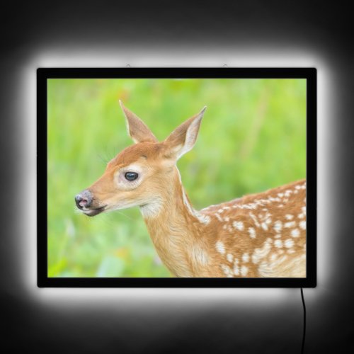 White_Tailed Deer Fawn  Minnesota LED Sign