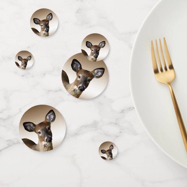 White Tailed Deer Table Confetti