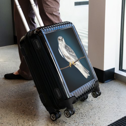 White Tailed Kite Bird Illustration Luggage