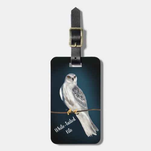 White_tailed Kite Luggage Tag