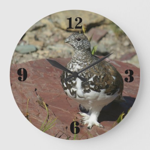 White_tailed Ptarmigan  Large Clock