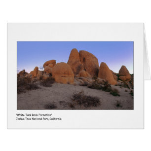 " White Tank Rock Formation " Cards