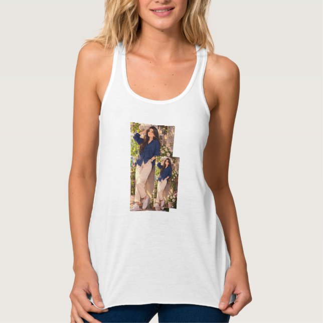 White Tank- top for summers. (Front)