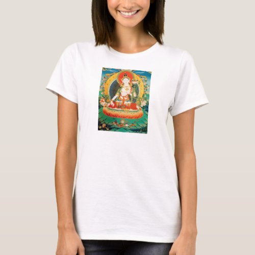 WHITE TARA BUDDHIST DEITY T_Shirt