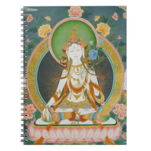 White Tara Notebook