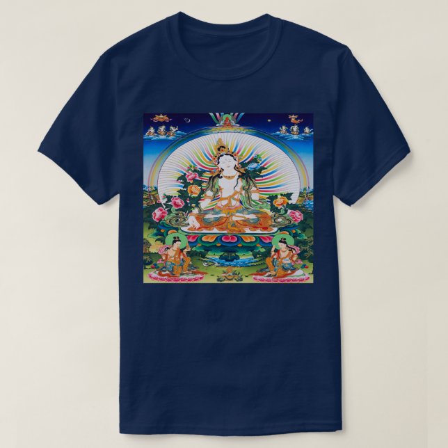 White Tara T-Shirt (Design Front)