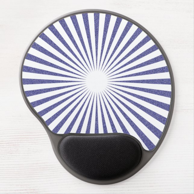 White Target - Gel Mouse Pad (Front)