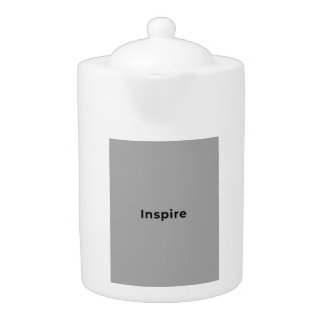 White teapot