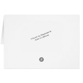 White Teapot and Cup Set Cards (Back Horizontal)