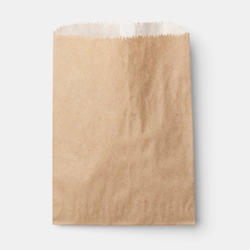 White Template Favor Bag