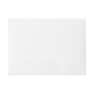 White Template Wrap Around Address Label
