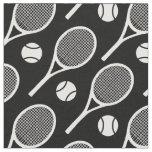 White tennis rackets - customizable! fabric