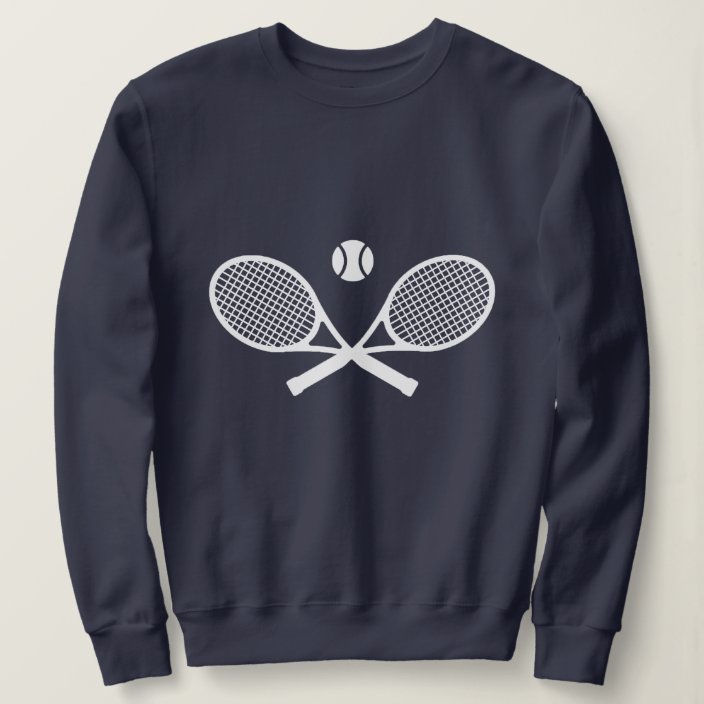 White Tennis Sweatshirt | Zazzle.com