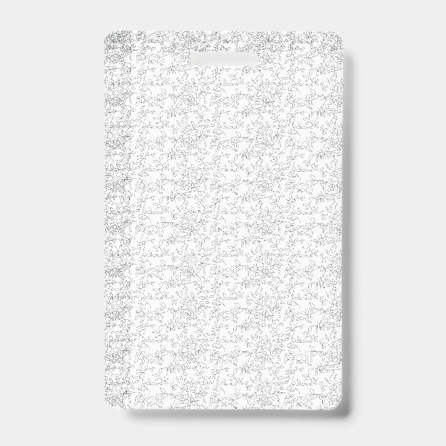 White textured background with subtle, interwoven, badge (Front)