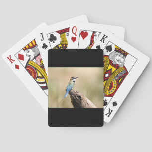 White throated Bee-eater Poker Cards